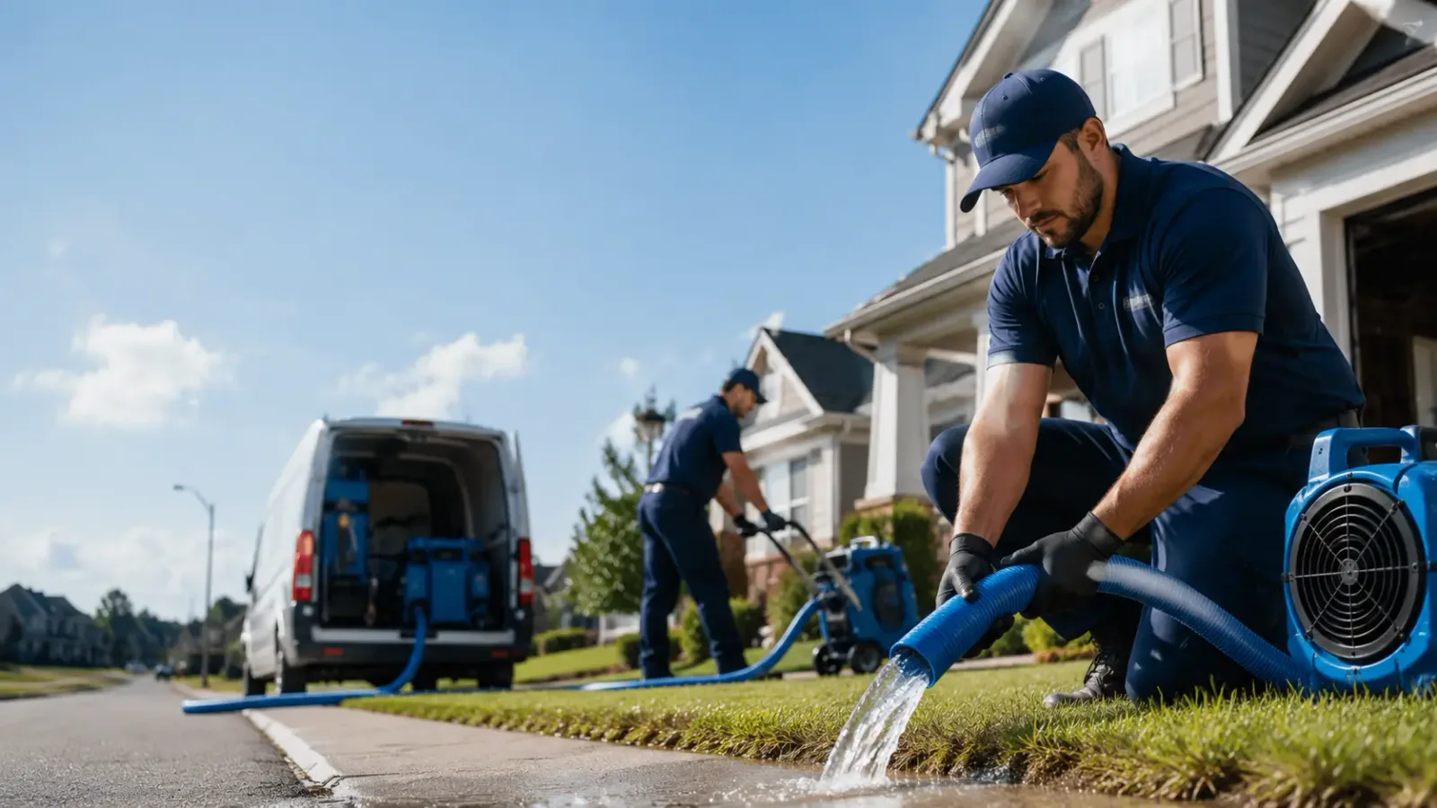 Flood Damage Restoration in Oakford, IL